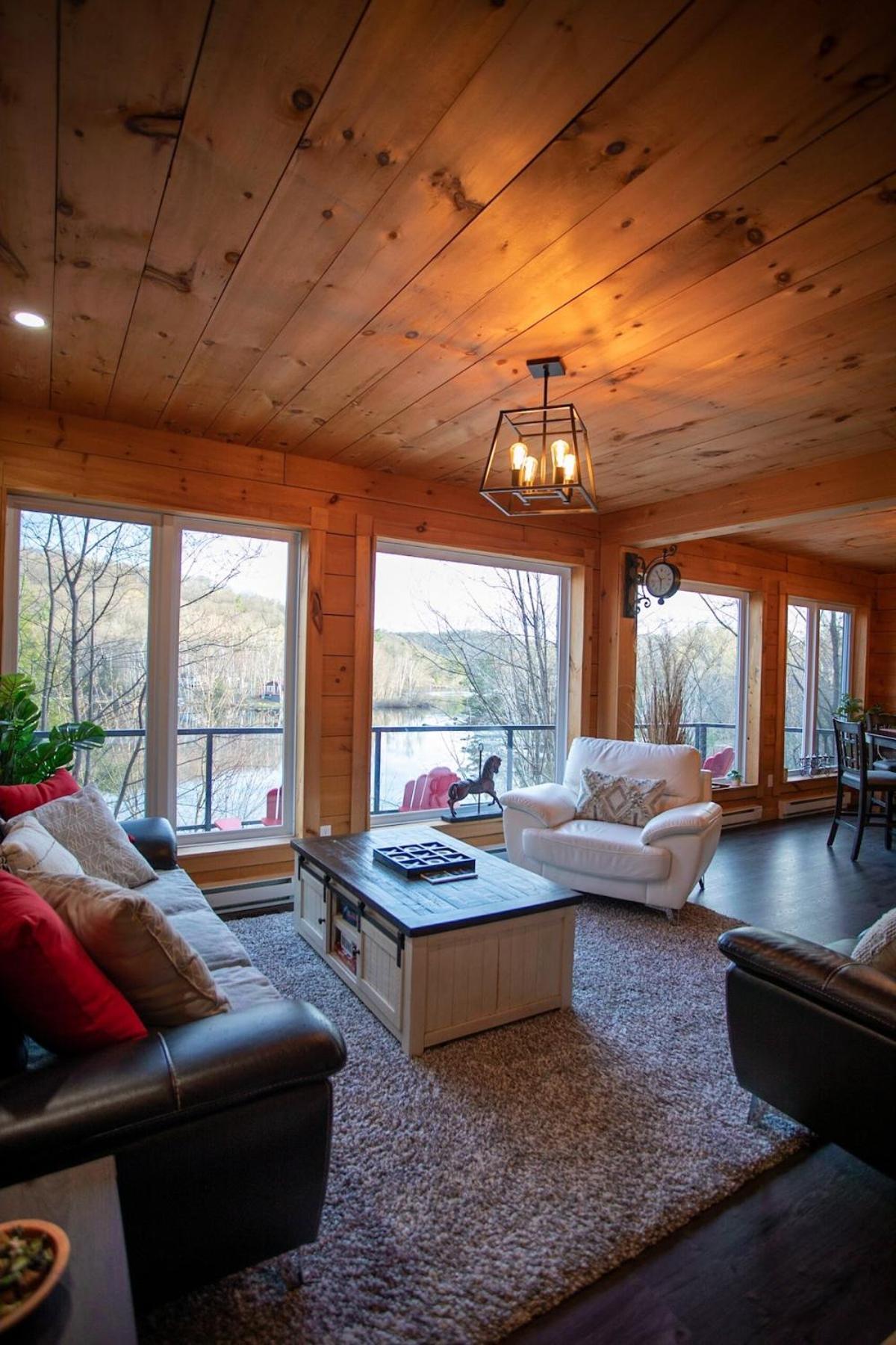 Lakefront Retreat & Panoramic Views With Hot Tub And Sauna Βίλα Algonquin Highlands Εξωτερικό φωτογραφία